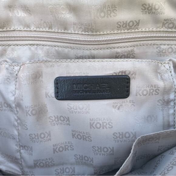 MICHAEL KORS  Hudson Belted Leather Satchel, Chocolate Brown - Picture 7 of 7